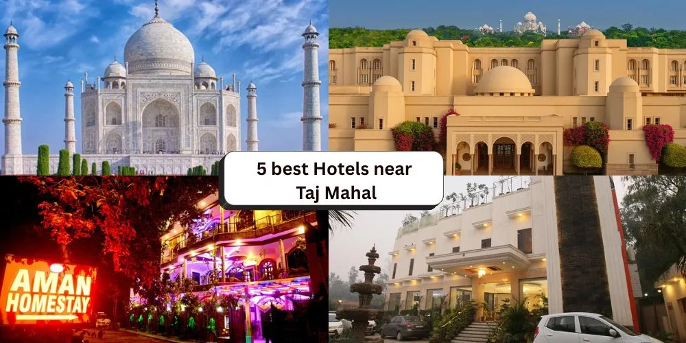 Hotels near Taj Mahal